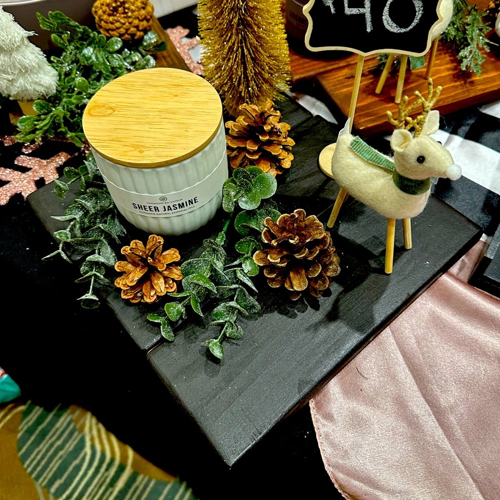Handmade wood centerpieces. Custom for all occasions.